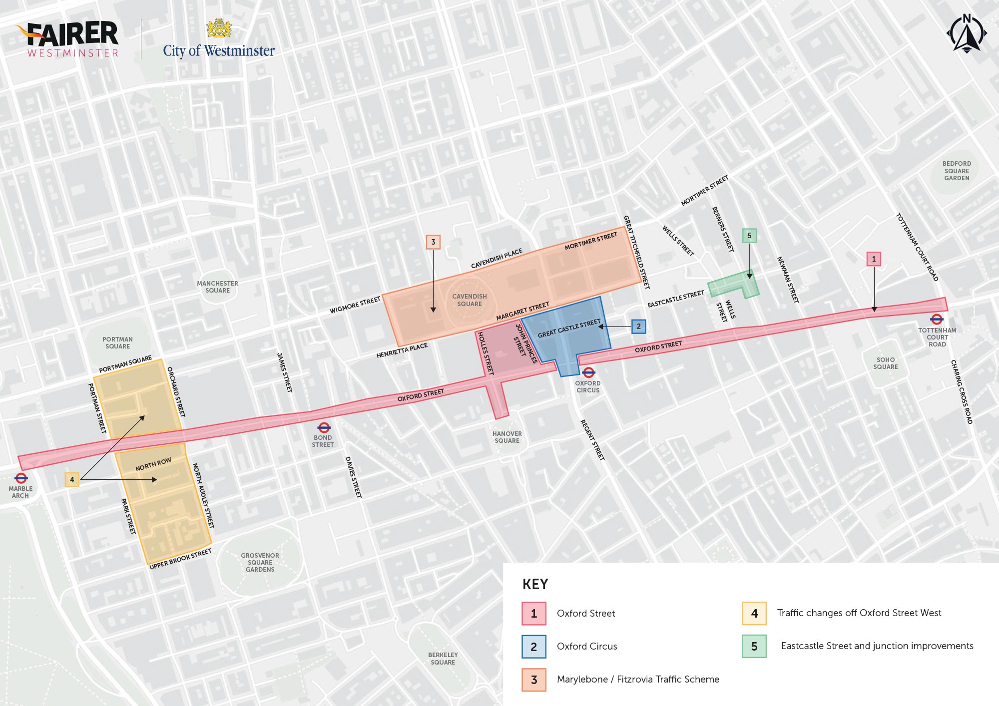 Oxford Street Programme Map